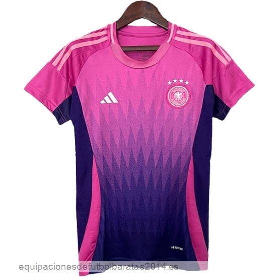 Nuevo 2ª Camiseta Mujer Alemania 2024 Purpura Baratas